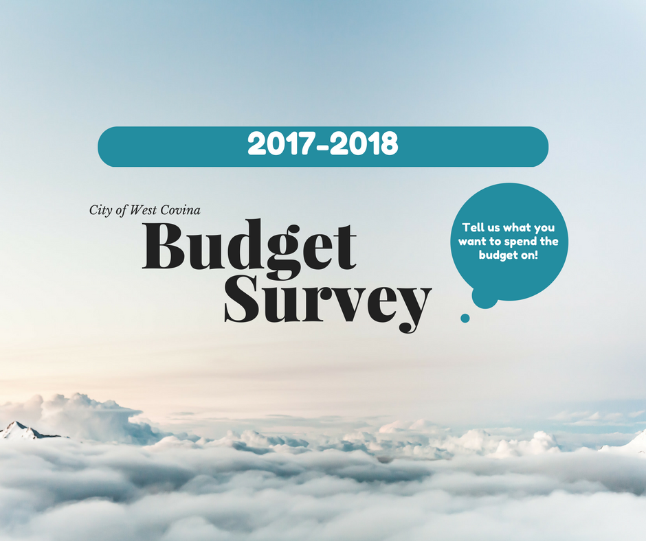 Budget Survey FB Post