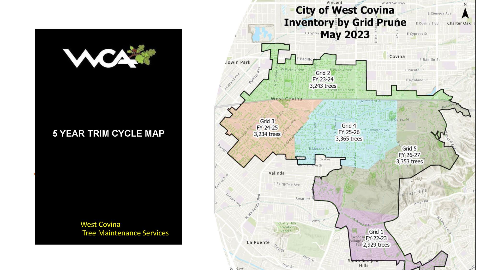 2023 - WCA Tree 5 yr Trimming Cycles