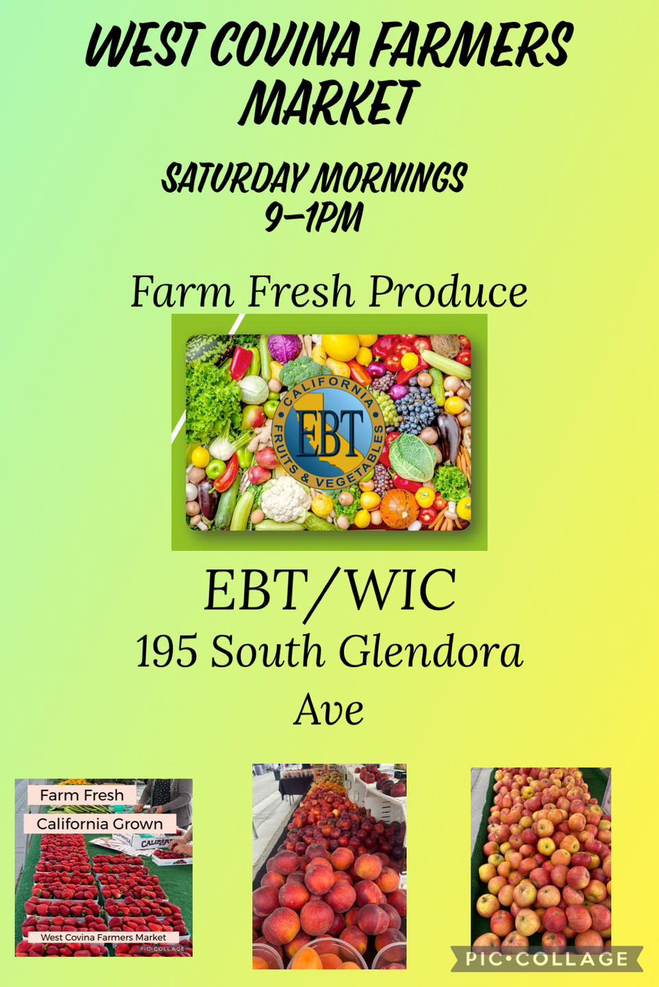 Farmers market Flyer 2023