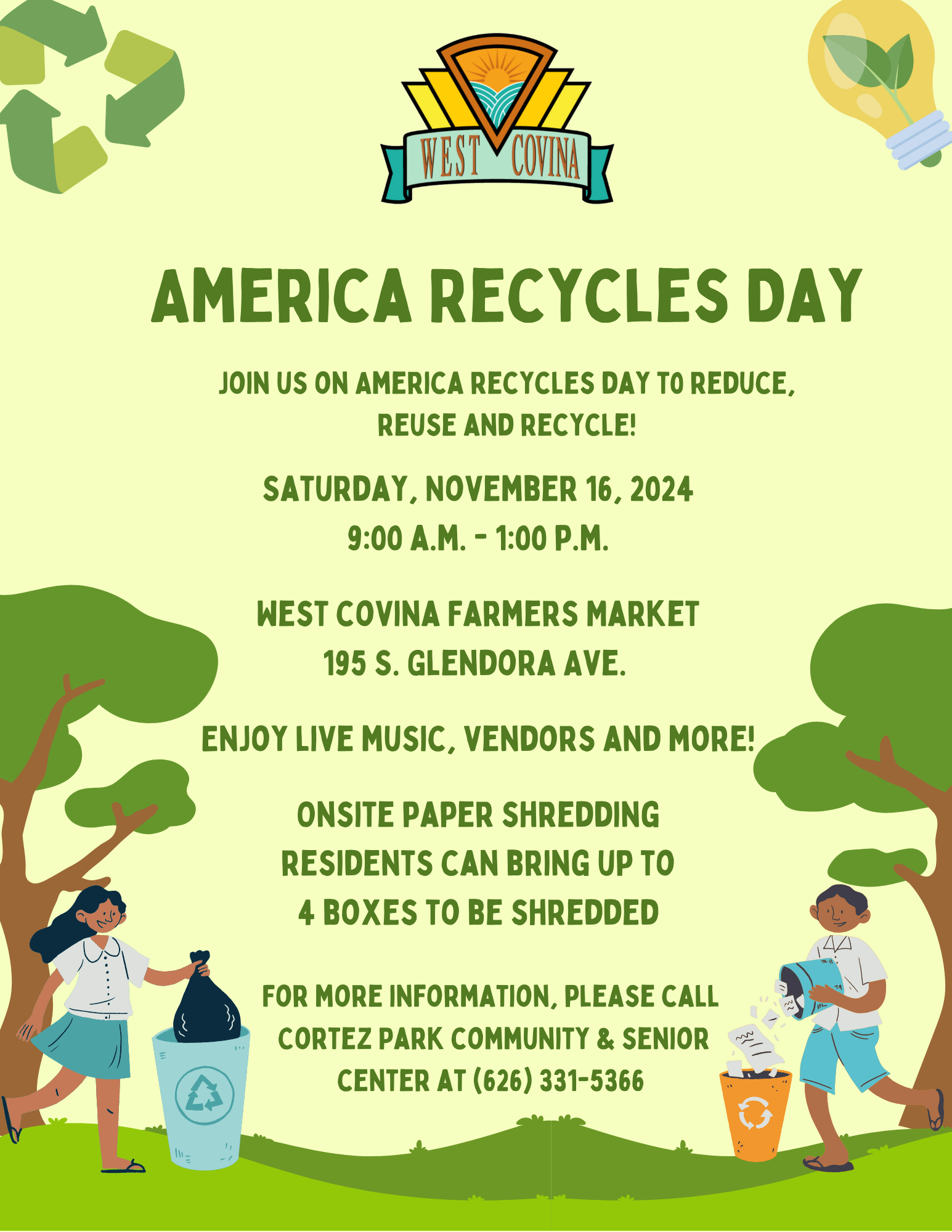 America Recycles Day 2024