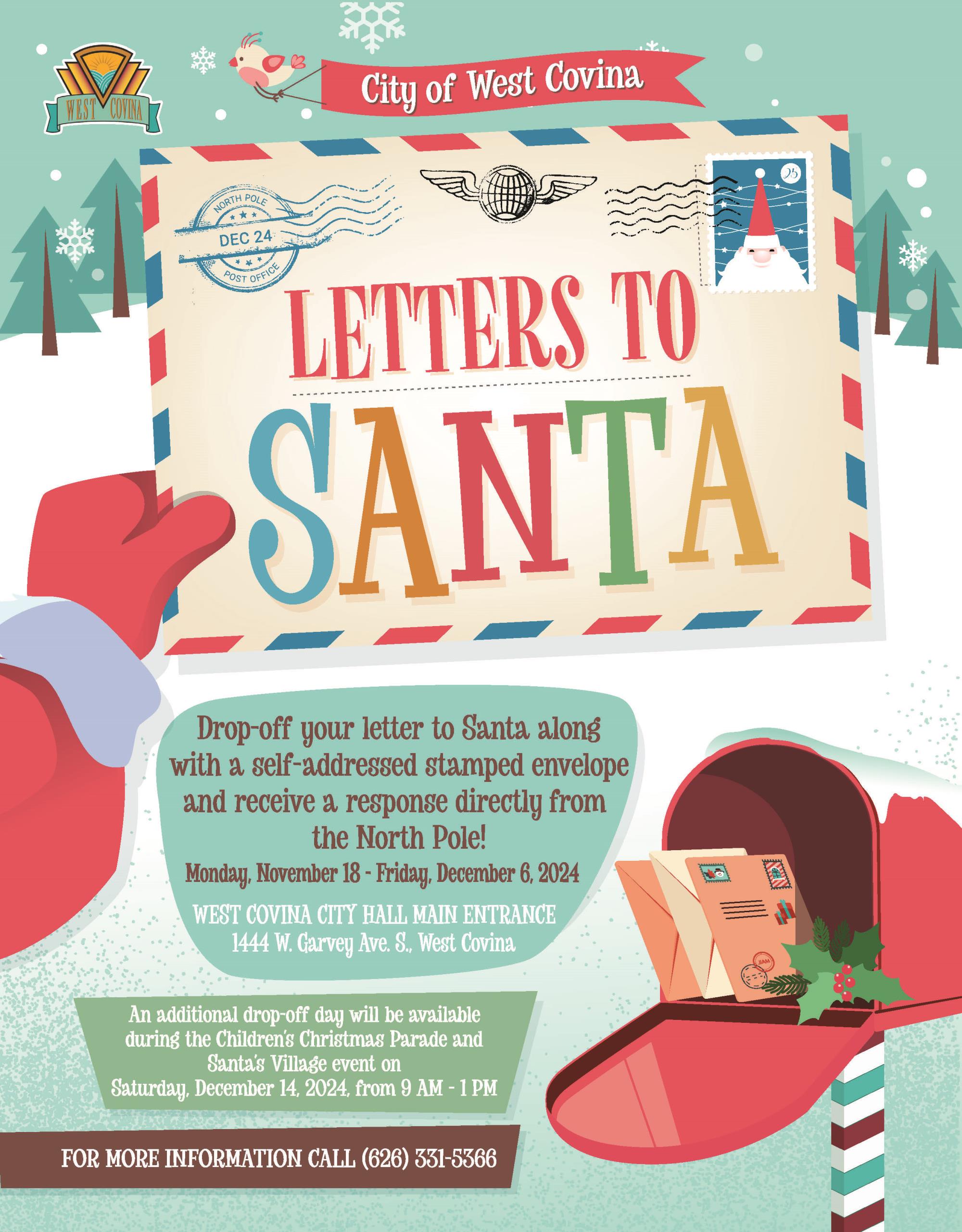 2024_Letters To Santa - Flyer